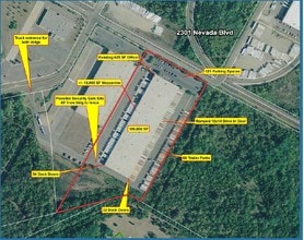 2301 Nevada Blvd, Charlotte, NC - AERIAL  map view - Image1