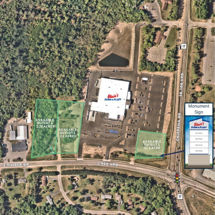 NWC Highway 17 & Timber Dr, Rhinelander, WI for sale Building Photo- Image 1 of 3