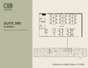 3309 Elm St, Dallas, TX for lease Floor Plan- Image 1 of 1
