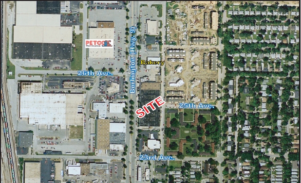 2415-2431 Burlington St, North Kansas City, MO for lease - Aerial - Image 2 of 9