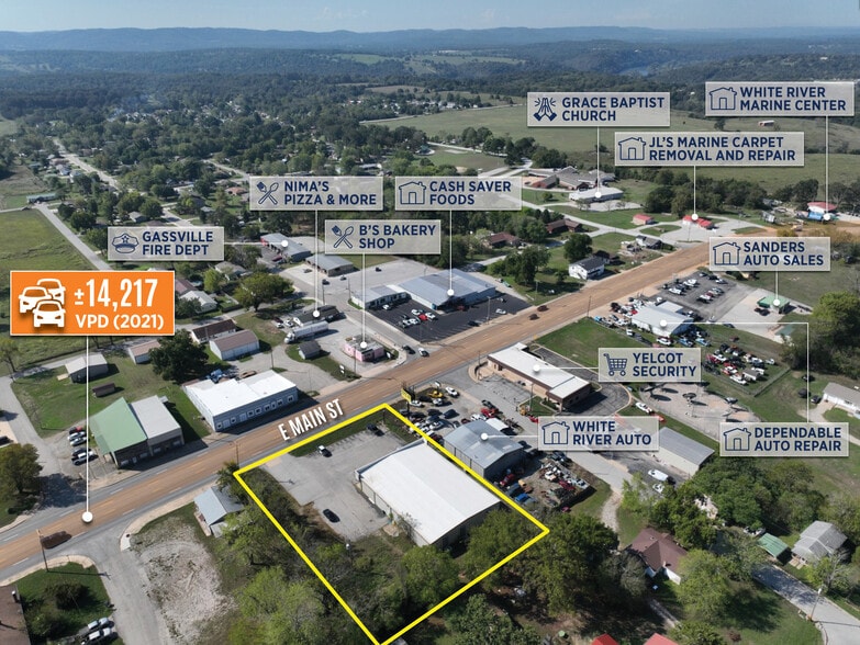 106 E Main St, Gassville, AR for sale - Building Photo - Image 3 of 9