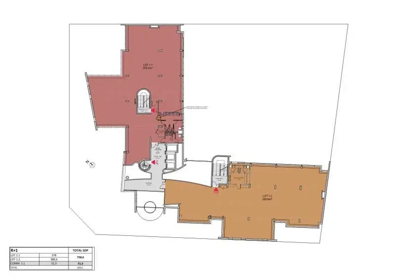 Office in Ivry-sur-Seine for sale Typical Floor Plan- Image 1 of 1