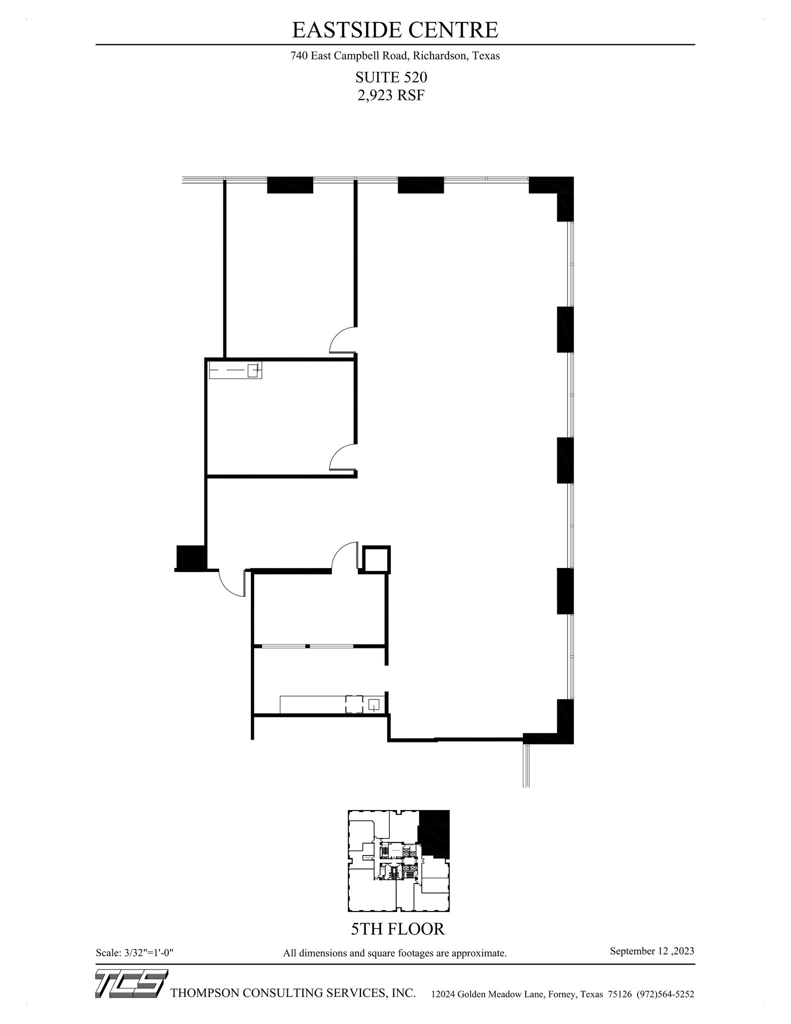 740 E Campbell Rd, Richardson, TX for lease Site Plan- Image 1 of 1