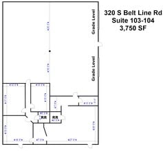 350 S Belt Line Rd, Irving, TX for lease Floor Plan- Image 1 of 1