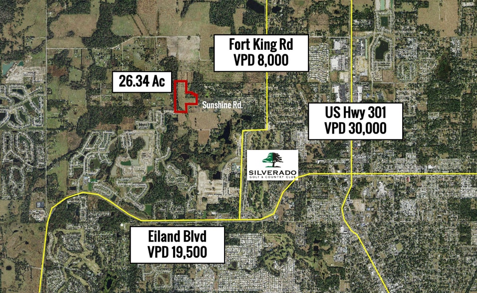 36110 Sunshine Rd, Zephyrhills, FL for sale - Aerial - Image 1 of 1