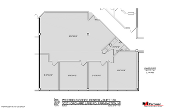 30201 Orchard Lake Rd, Farmington Hills, MI for lease Floor Plan- Image 1 of 6