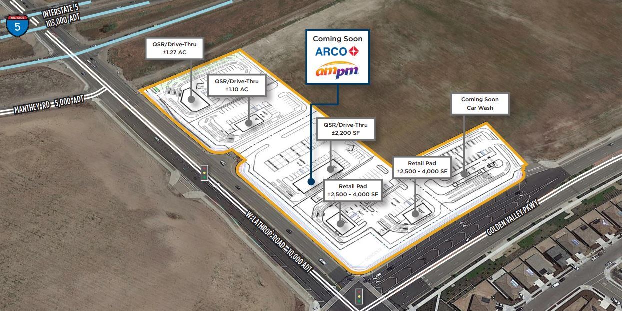 529 Lathrop Rd, Lathrop, CA for lease Site Plan- Image 1 of 4