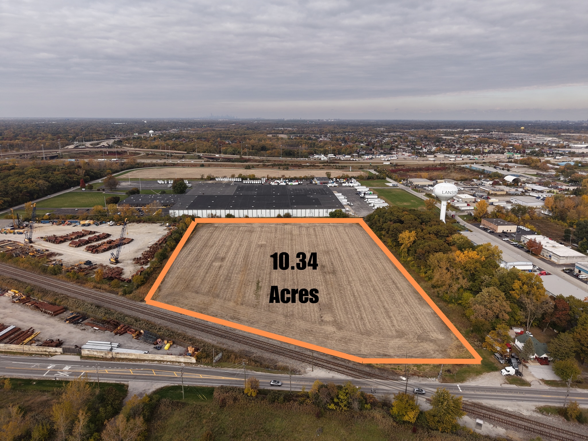 18434 Stony Island Ave, Lansing, IL for sale Aerial- Image 1 of 7