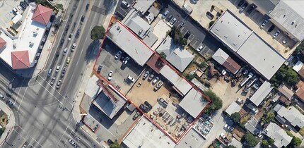 9651 Valley Blvd, Rosemead, CA - AERIAL map view