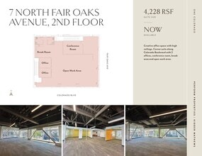 61-75 W Colorado Blvd, Pasadena, CA for lease Floor Plan- Image 1 of 4