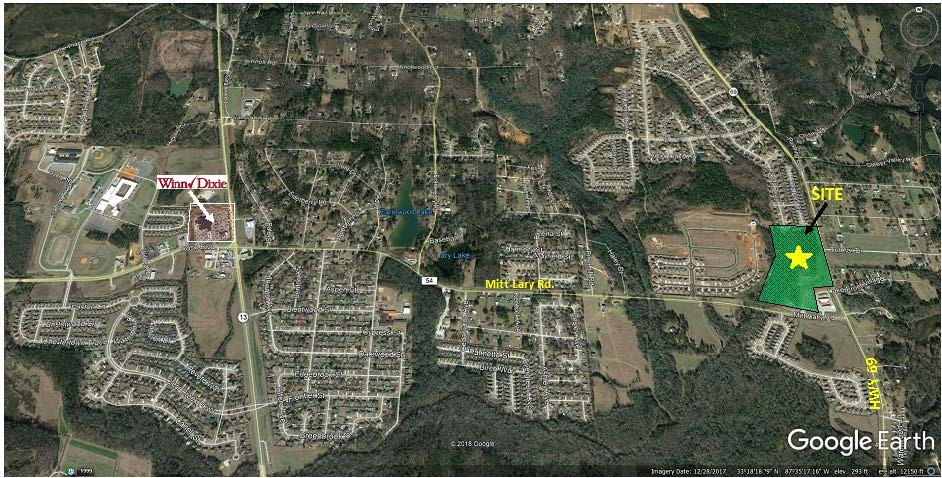 13556 Highway 69, Northport, AL for sale Aerial- Image 1 of 1