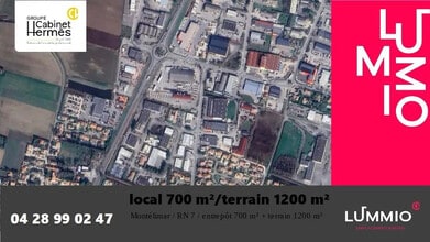 Montélimar - AERIAL  map view