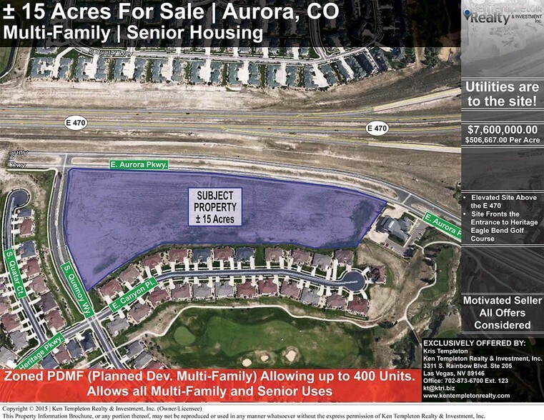 Aurora Pkwy, Aurora, CO for sale - Building Photo - Image 1 of 1