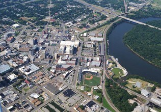 117-129 Coosa St, Montgomery, AL - aerial  map view