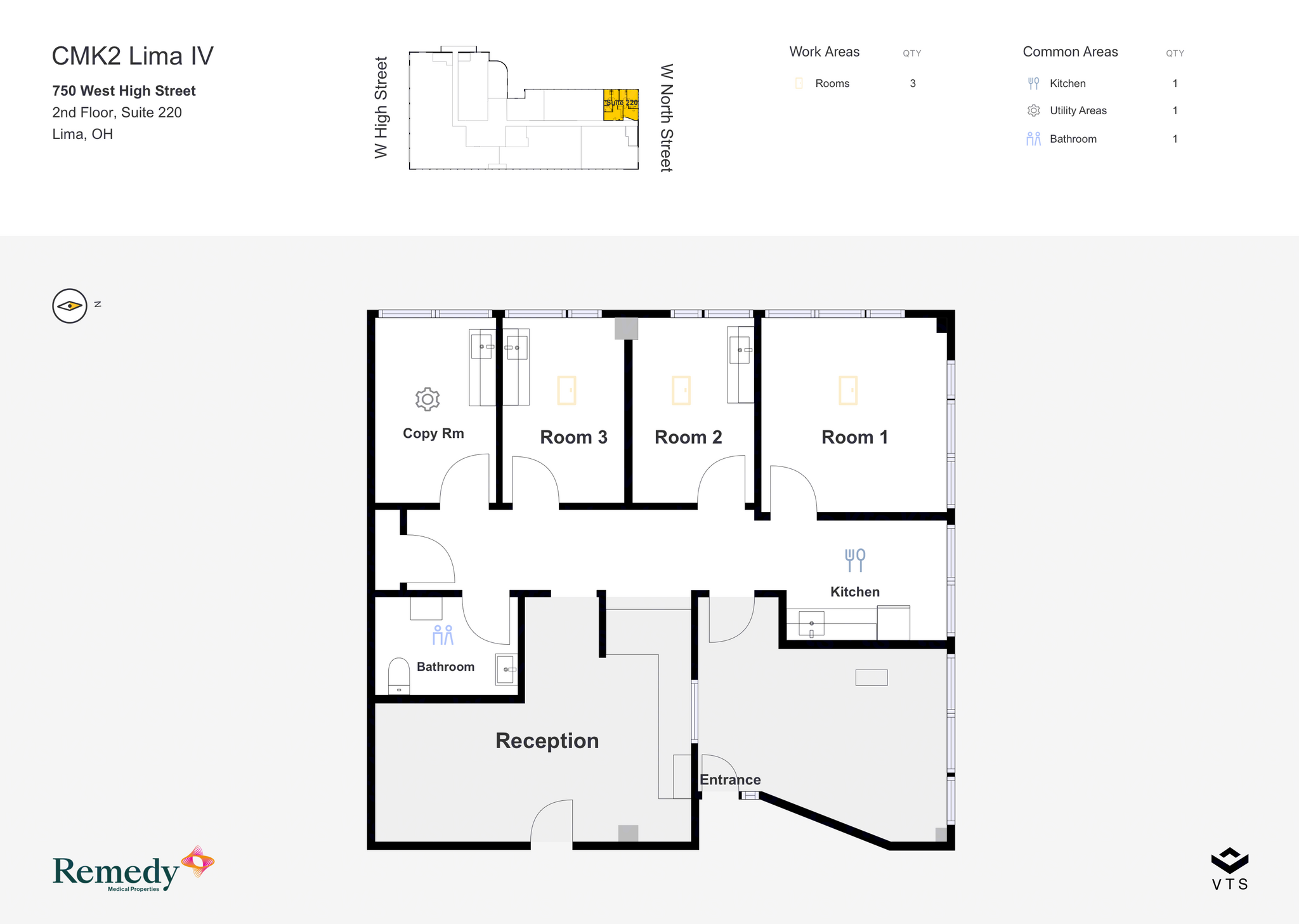 750 W High St, Lima, OH for lease Floor Plan- Image 1 of 5