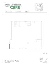 20 Greenway Plz, Houston, TX for lease Site Plan- Image 1 of 1