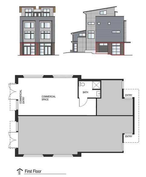 5448-5456 Delridge Way SW, Seattle, WA for lease - Floor Plan - Image 3 of 12