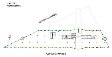 1 Rue Georges Braque, Guyancourt for lease Floor Plan- Image 2 of 7