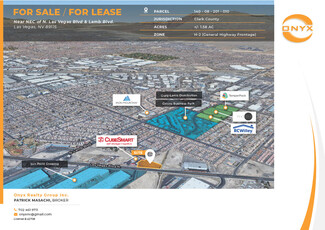 More details for 140-08-201-010_Las Vegas Boulevard North and Lamb, Las Vegas, NV - Land for Sale