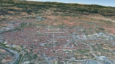 Manresa, BAR - AERIAL  map view