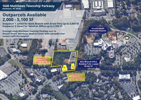 1640 Matthews Township Pky, Matthews NC - Storefront Property