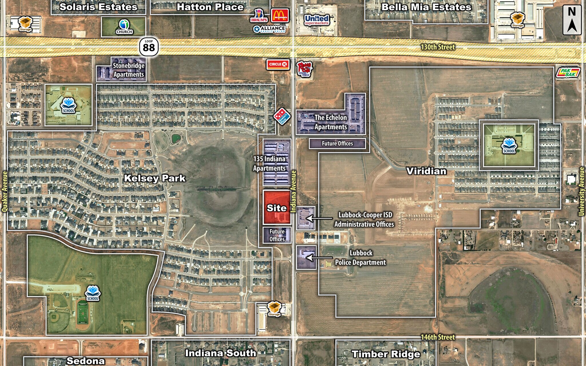 14116 & 14510 Indiana Avenue, Lubbock, TX for sale Building Photo- Image 1 of 1