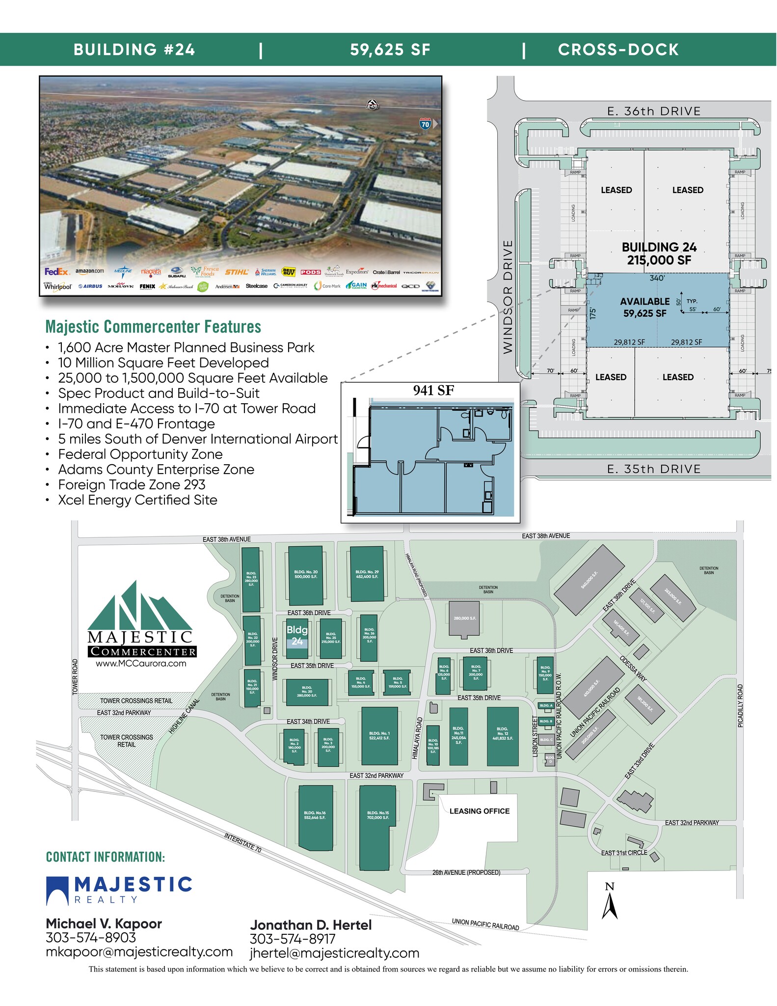 3500 N Windsor Dr, Aurora, CO for lease Site Plan- Image 1 of 14