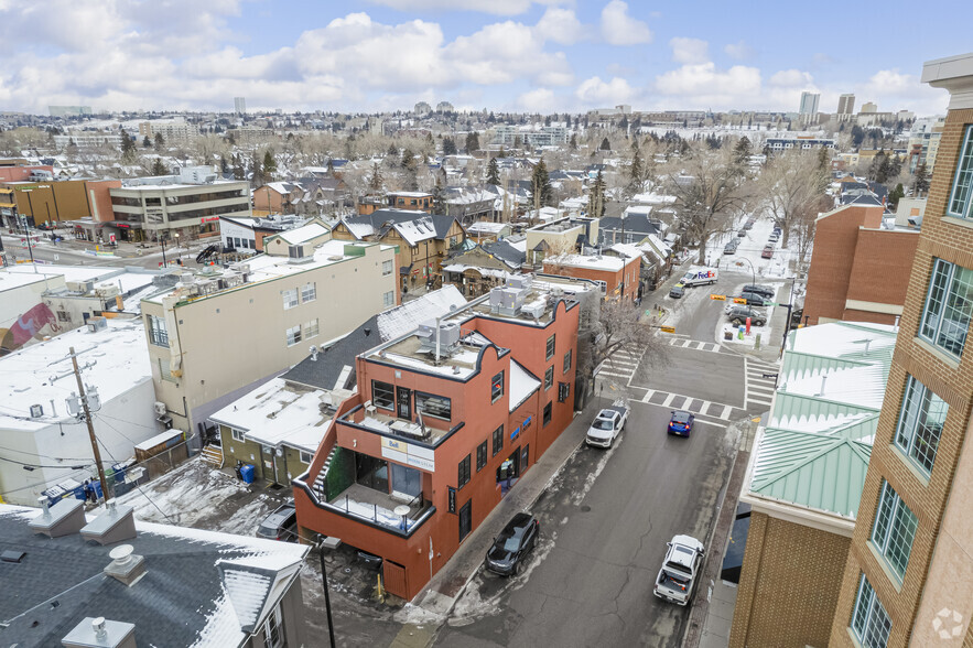 1125 Kensington Rd NW, Calgary, AB for lease - Aerial - Image 3 of 7