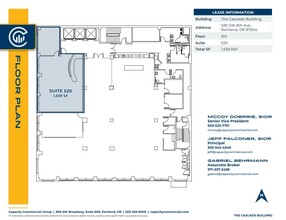 520-538 SW 6th Ave, Portland, OR for lease Floor Plan- Image 1 of 1