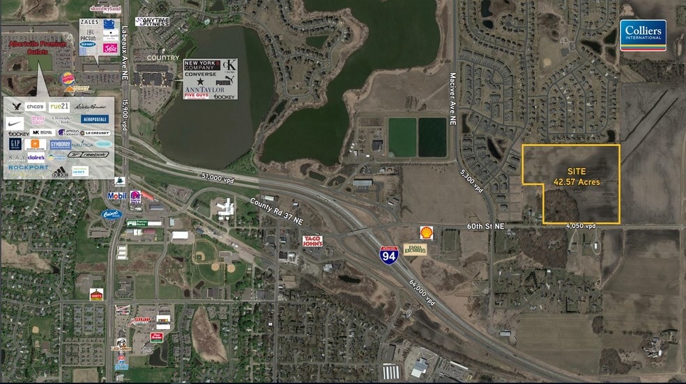 60th St, Otsego, MN for sale - Aerial - Image 1 of 1