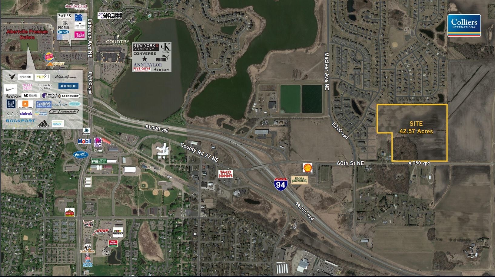 60th St, Otsego, MN for sale Aerial- Image 1 of 1