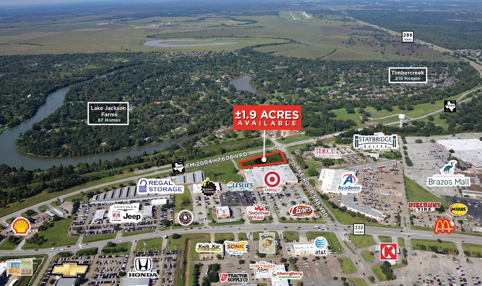 FM 2004, Lake Jackson, TX for sale - Aerial - Image 1 of 1