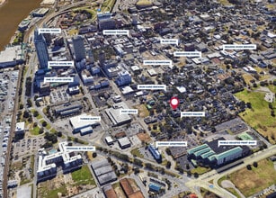 202 Congress St, Mobile, AL - AERIAL  map view