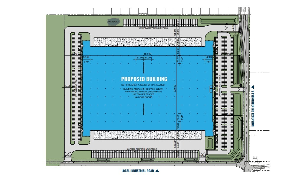 S Evergreen Rd, Woodburn, OR for lease Floor Plan- Image 1 of 1