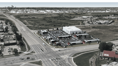 10000-10500 Baseline Rd, Sherwood Park, AB - aerial  map view - Image1