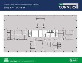 6525 The Corners Pky, Peachtree Corners, GA for lease Site Plan- Image 1 of 1