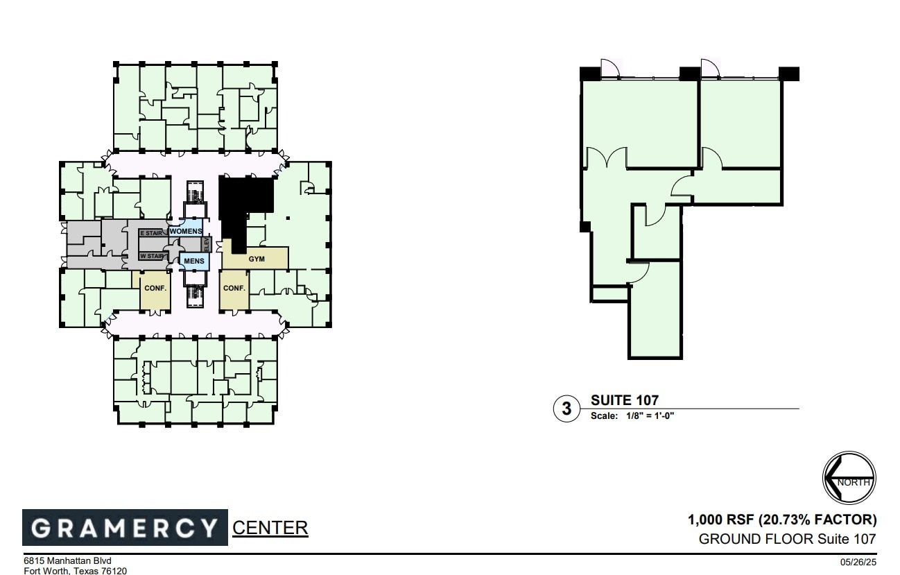 6815 Manhattan Blvd, Fort Worth, TX for lease Floor Plan- Image 1 of 1