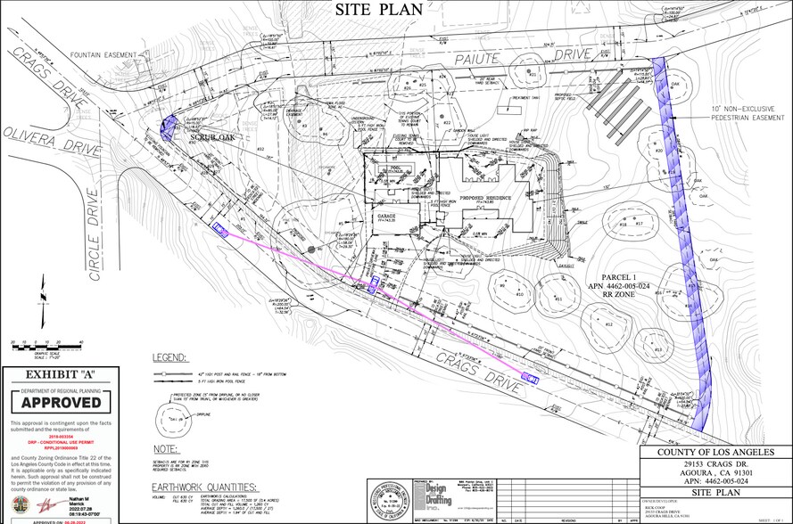 29153 Crags Dr, Agoura Hills, CA for sale - Site Plan - Image 2 of 14