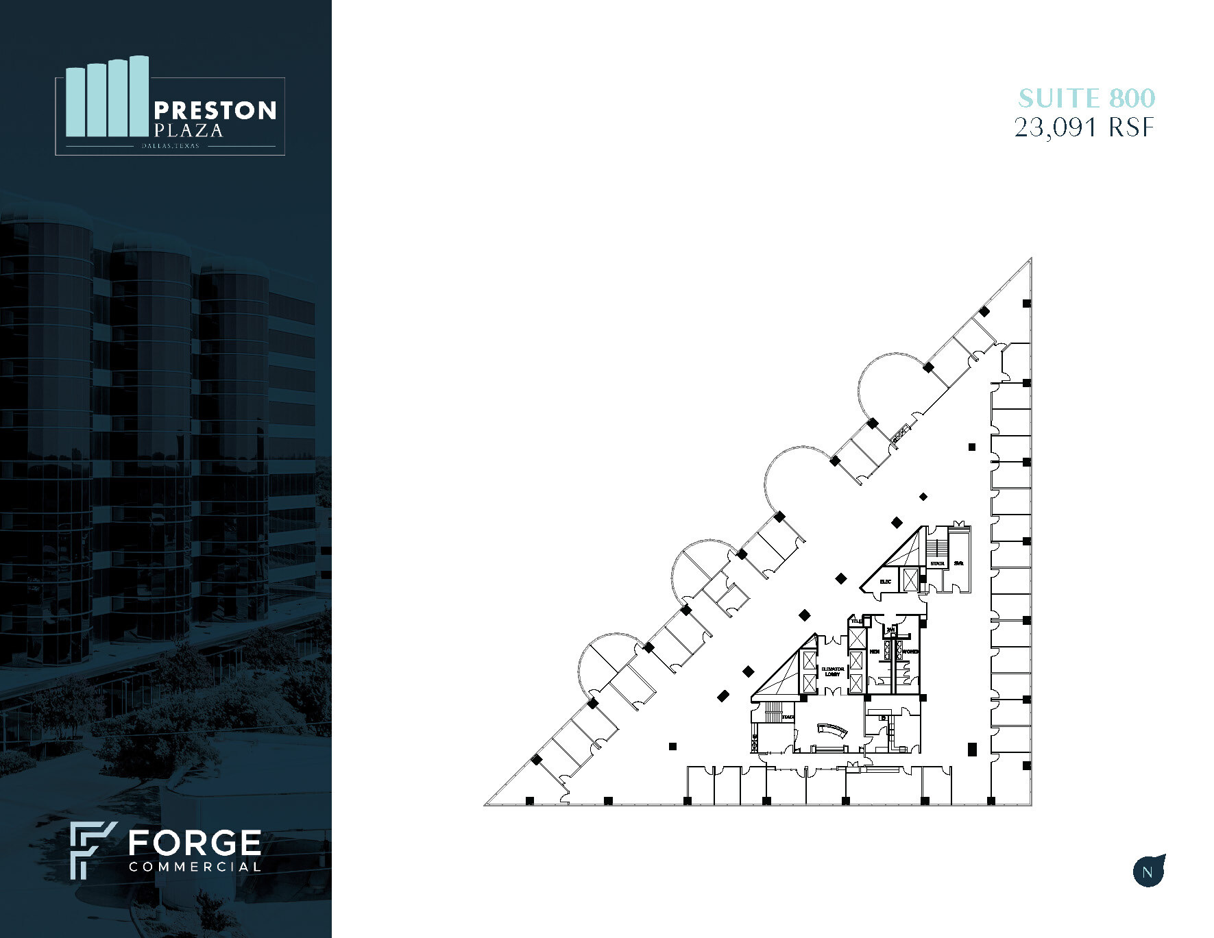 17950 Preston Rd, Dallas, TX for lease Floor Plan- Image 1 of 1
