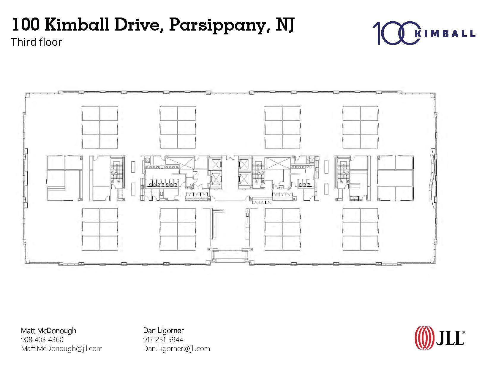 100 Kimball Dr, Parsippany, NJ for lease Floor Plan- Image 1 of 6