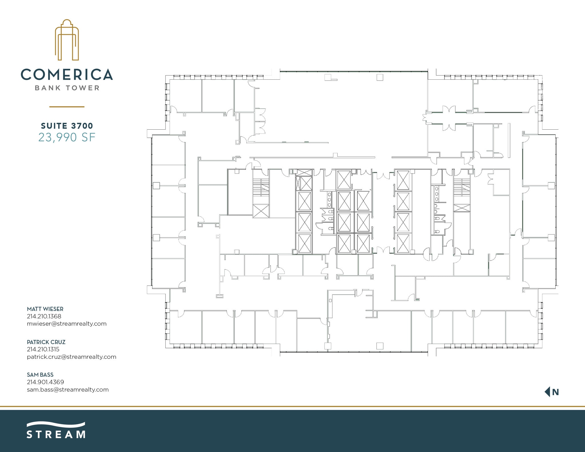 1717 Main St, Dallas, TX for lease Floor Plan- Image 1 of 1