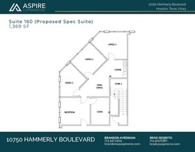 10750 Hammerly Blvd, Houston, TX for lease Floor Plan- Image 1 of 1