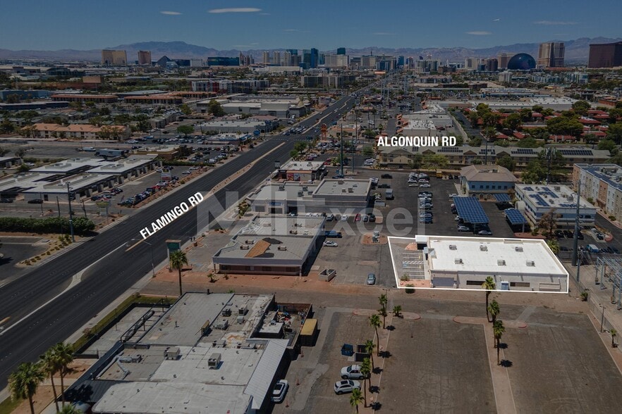 1670 E Flamingo Rd, Las Vegas, NV for lease - Aerial - Image 2 of 7