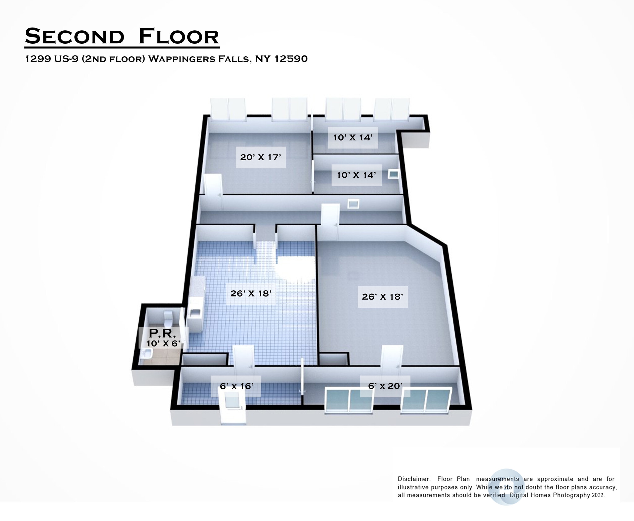 1299 Route 9, Wappingers Falls, NY for lease Floor Plan- Image 1 of 15