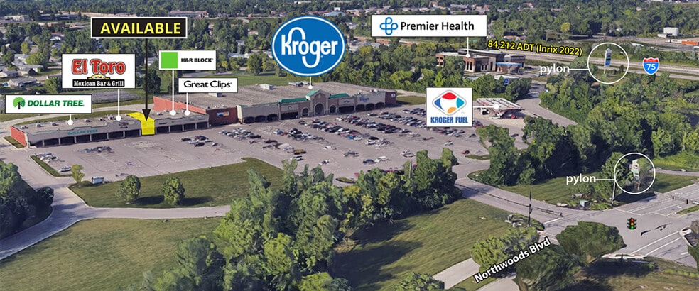 780-798 Northwoods Blvd, Vandalia, OH for lease - Building Photo - Image 1 of 9