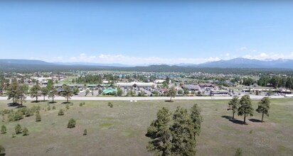 Highway 160 Land (4 way lighted intersections), Pagosa Springs, CO - AERIAL map view - Image1