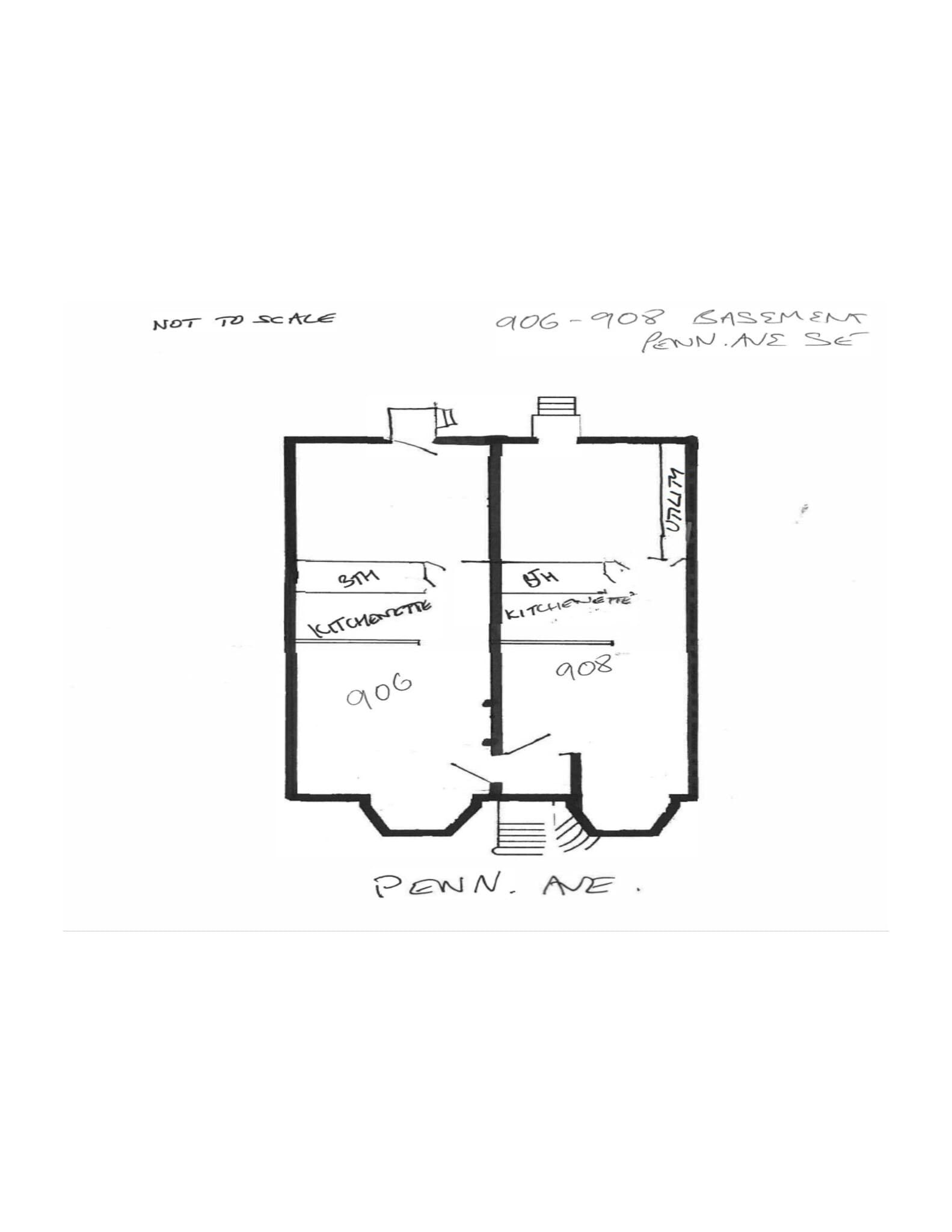 908 Pennsylvania SE, Washington, DC for lease Site Plan- Image 1 of 6