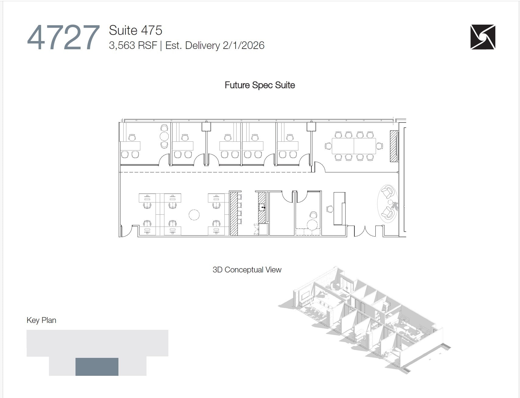 4747 Executive Dr, San Diego, CA for lease Floor Plan- Image 1 of 2