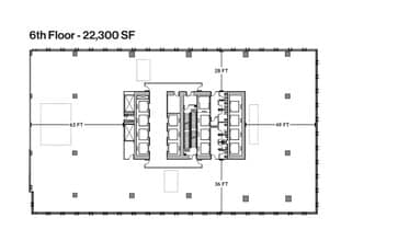1133 Melville St, Vancouver, BC for lease Floor Plan- Image 1 of 1