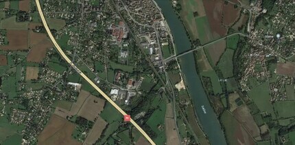 Tournus - AERIAL map view